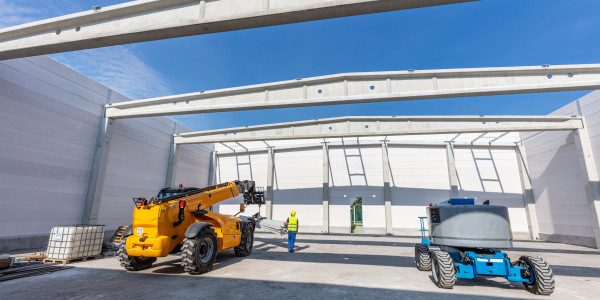 Pintar Fachadas de Naves Industriales, Fábricas y Almacenes Santiago del Teide · Pintar Construcción de Obra Nueva